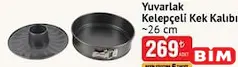 YUVARLAK KELEPÇELİ KEK KALIBI 26 CM indirimli fiyat YUVARLAK KELEPÇELİ KEK KALIBI 26 CM fiyat ve kampanya bilgisi